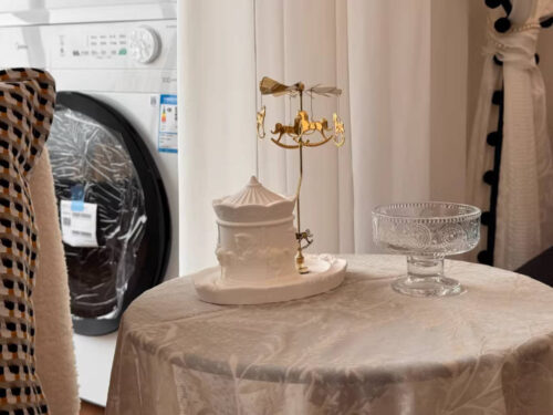 旋转木马香薰蜡烛礼盒套装（含旋转托盘）| 奢华大豆蜡香氛蜡烛 photo review