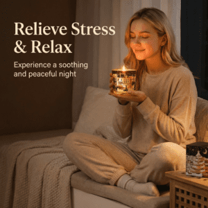 Natural Soy Scented Candle for Home Aromatherapy