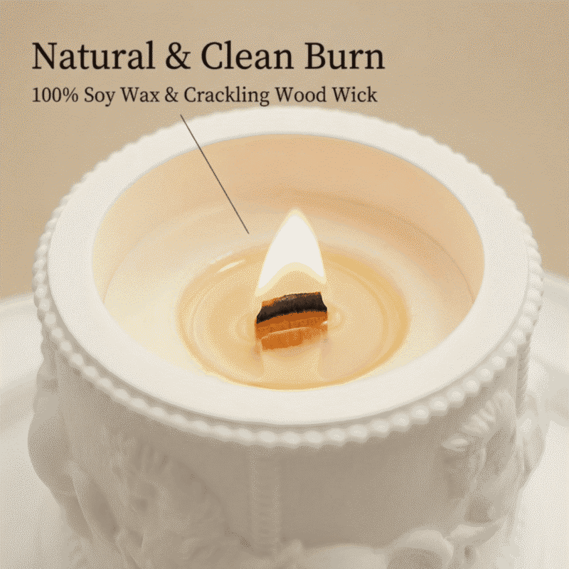 Natural Soy Scented Candle for Home Aromatherapy