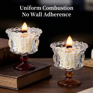 Luxury Scented Candle Gift Set, 100% Soy Wax, Aromatherapy Candle for Home Decor & Romantic Gift