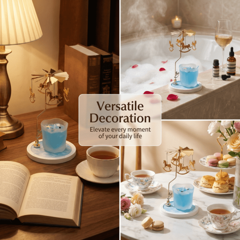 Natural Soy Scented Candle for Home Aromatherapy