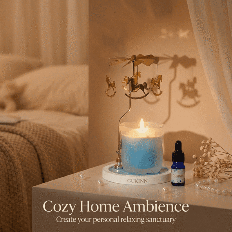 Natural Soy Scented Candle for Home Aromatherapy