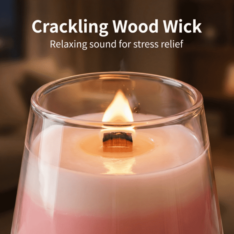 Natural Soy Scented Candle for Home Aromatherapy